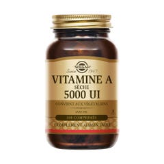 Solgar Vitamine A 100 Compresse Beauté Peau, Cheveux 100 comprimés