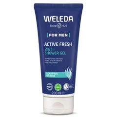 Weleda Active Fresh Doccia Gel Energizzante For Men 200ml