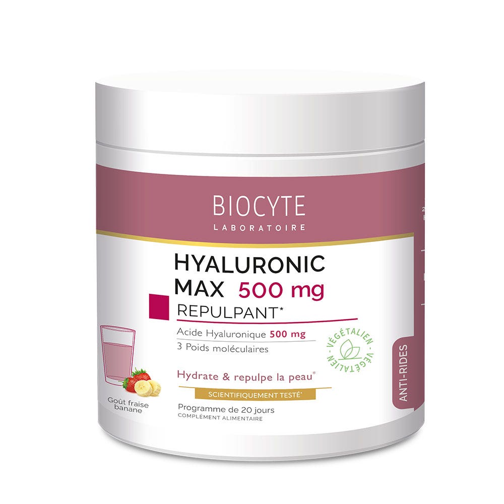 Biocyte Anti-rides Maxi Ialuronico 20x14g Gusto Fragola e Banana 240g ...