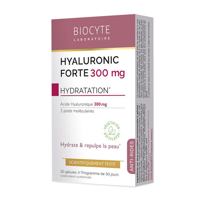 Biocyte Anti-rides Ialuronico forte 300 mg Idratazione 30 capsule