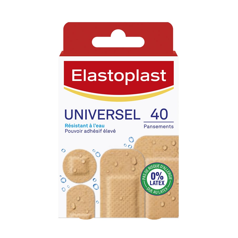 Elastoplast Medicazioni 40 Cerotti Universel 4 formati x40