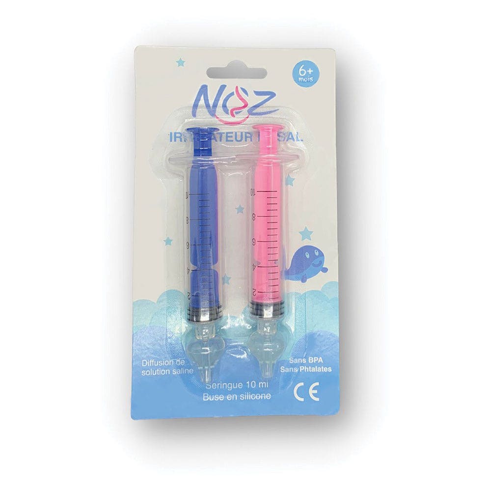 Noz Irrigatore nasale 2 siringhe A partire dai 6 mesi