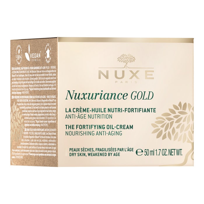Nuxe Nuxuriance Gold Crema-Olio Nutriente Fortificante 50ml
