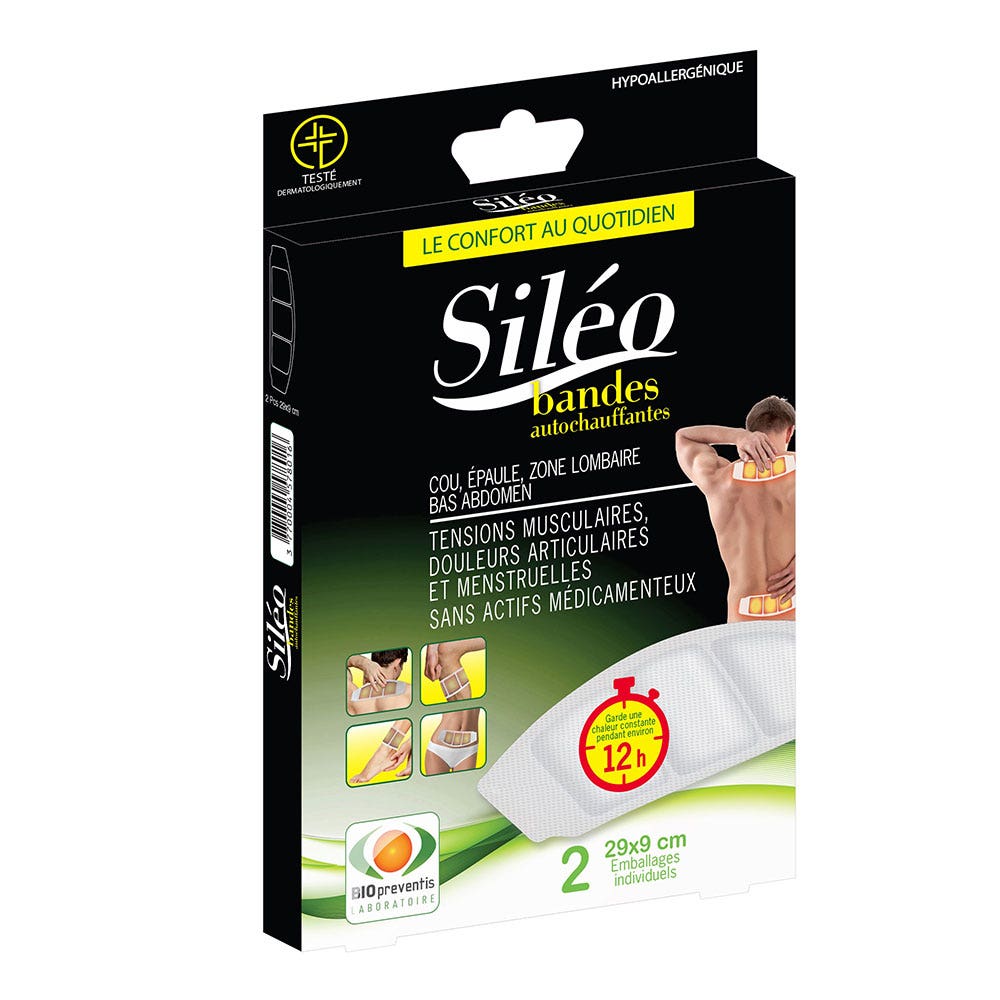 Sileo Fasce Autoriscaldanti X2