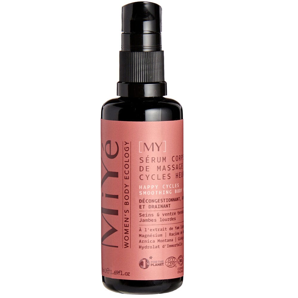 Miyé Siero corpo per massaggio Cycles Heureux 50 ml