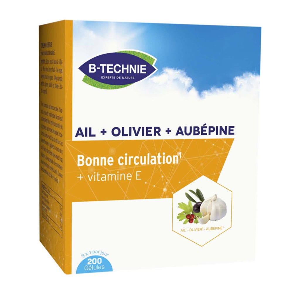 Biotechnie Aglio + Ulivo + Biancospino 200 capsule