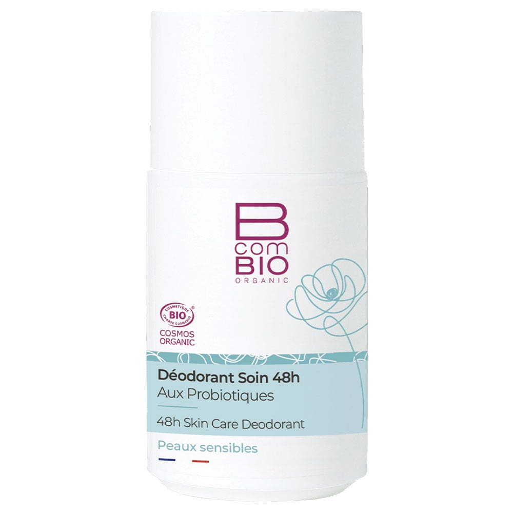 Bcombio Organic Deodorante 48h Care Peaux Sensibles 50ml