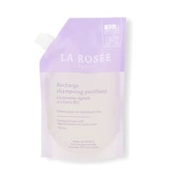 LA ROSÉE Ricarica Shampoo purificante con cheratina vegetale e ortica bio 400 ml