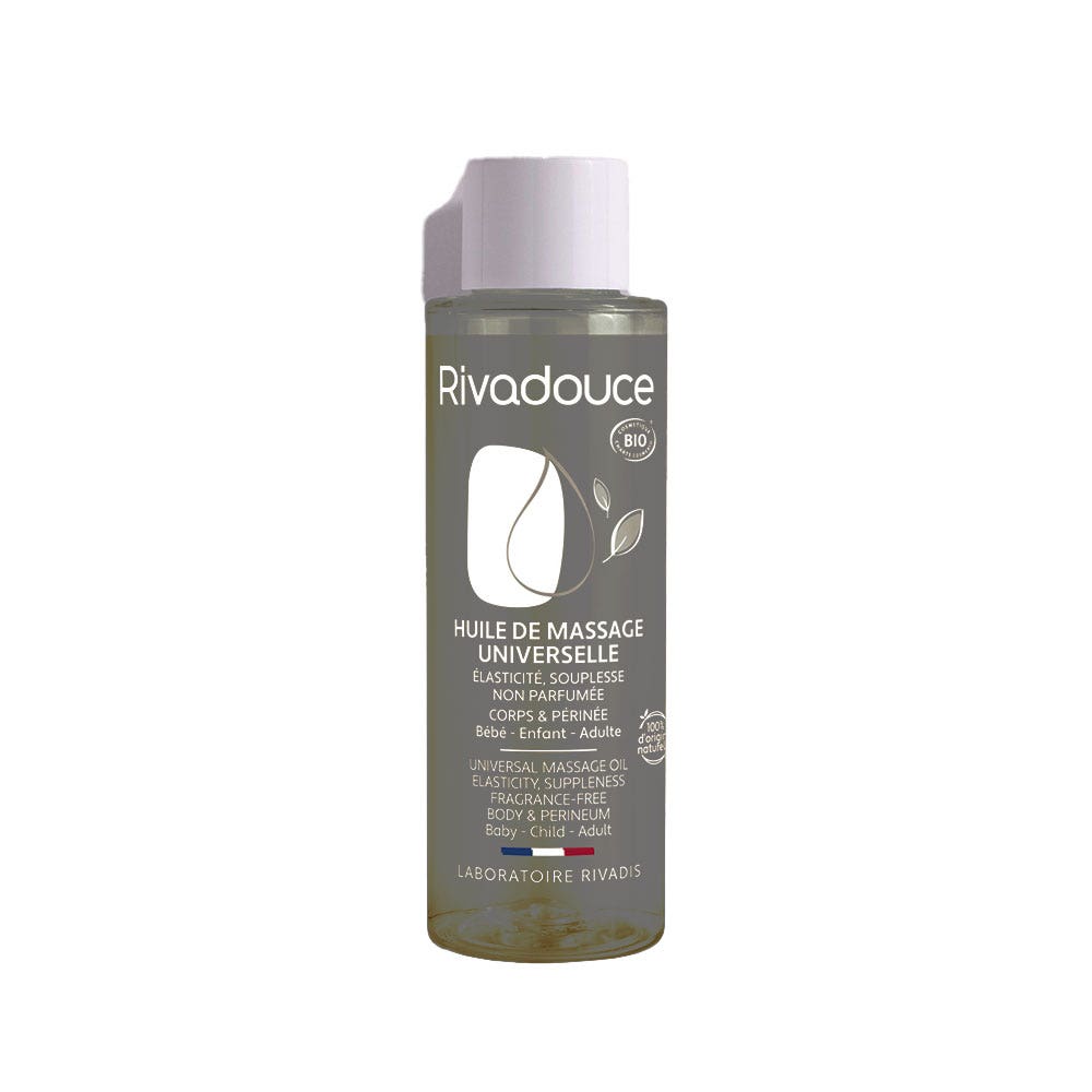Rivadouce Olio da massaggio bio Corpo e perineo 50 ml
