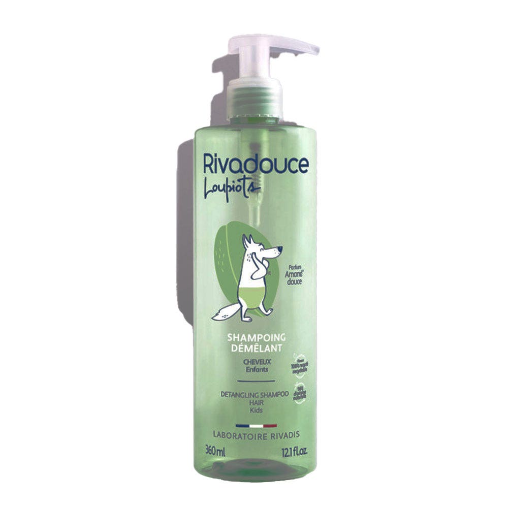 Rivadouce Loupiots Shampoo districante per bambini Mandorla dolce 360 ml
