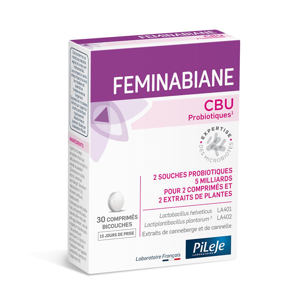 Pileje Feminabiane CBU 30 compresse a doppio strato