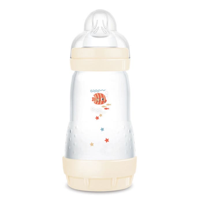 Mam Easy Start Anti-Colique Bottiglia per neonati anti-colica Flusso 2  Dalla nascita 0 mesi e Plus Débit 2 2 à 6 Mois 260 ml