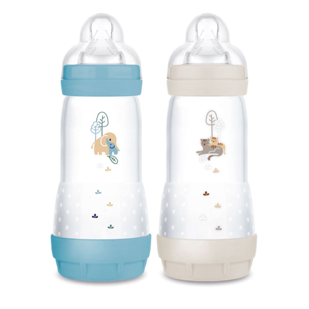 Mam Easy Start Anticolica Biberon addebito 3 Da 4 mesi 2x320 ml