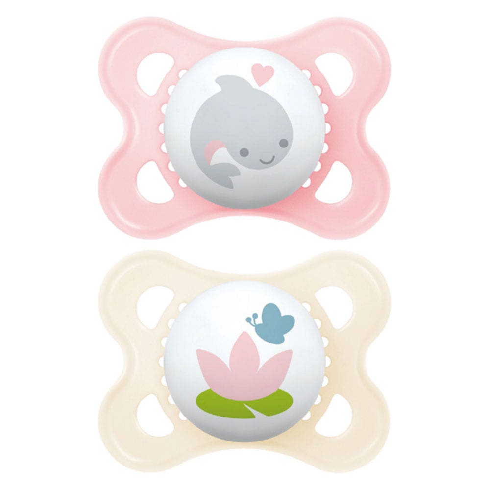 Mam Original Animals Ciucci simmetrici da 0 a 6 mesi x2