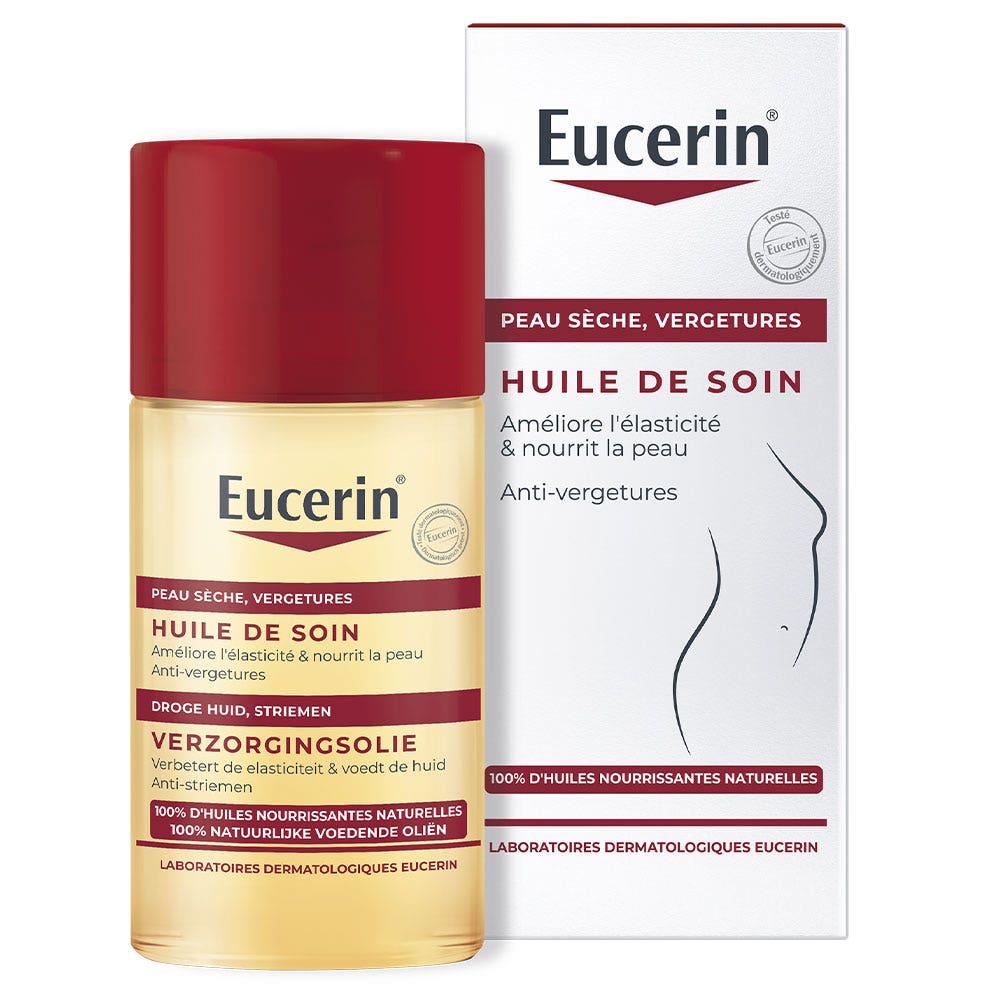 Eucerin Olio anti-smagliature per pelli sensibili Smagliature Pelle Secca 125 ml