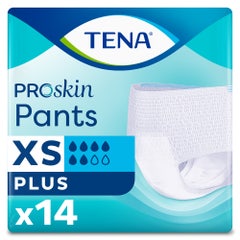 Tena Proskin plus Pants Absorb + Slip Size XS 50-70cm X14