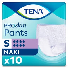 Tena Proskin Maxi Pants Absorb + Slip Taglia S 65-85cm x10