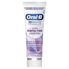 Oral-B 3D White Advanced Dentifricio Perfection Sbiancante avanzato di lusso 75ml