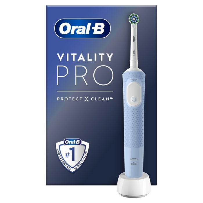 Oral-B Cross Action Spazzolino elettrico Vitality Pro Blu