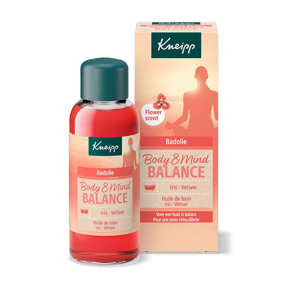Kneipp Body & Mind Balance Olio da bagno Iris Vetiver 100ml