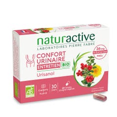 Naturactive Urisanol Mantenimento del comfort urinario organico 30 Capsule