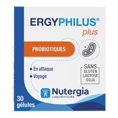 Nutergia Ergyphilus Probiotici Viaggio d'attacco 30 capsule