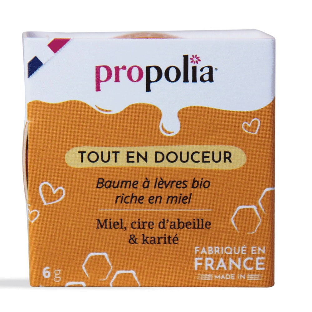 Propolia Balsamo labbra bio al miele extra delicato 6g