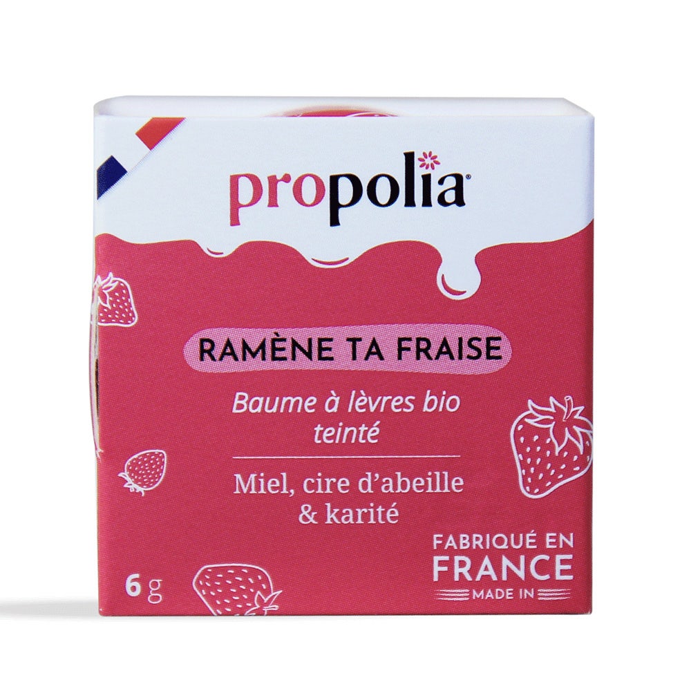 Propolia Balsamo Labbra colorato Bio Riportaci la tua Fragola 6g