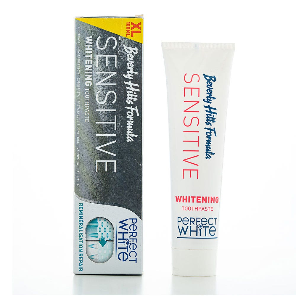 Beverly Hills Formula Perfect White Dentifricio nero Sensitive 100ml