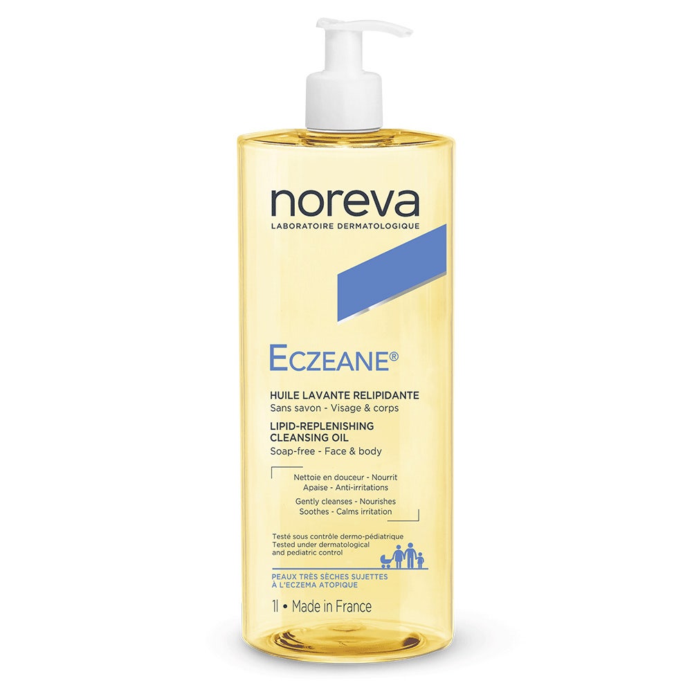 Noreva Eczeane Olio detergente ricostituente 1L