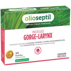 Olioseptil Gorge Larynx 24 compresse