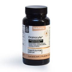 Nat&Form Drainocyte® Detox per la salute del fegato 30 capsule