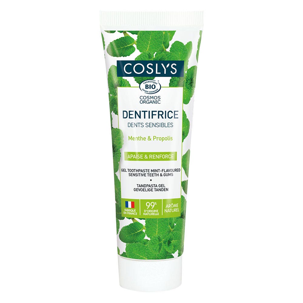 Coslys Dentifricio alla menta Bio Denti sensibili 75ml