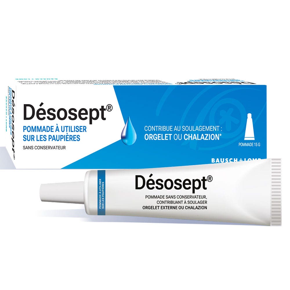 Bausch&Lomb Pommata oftalmica Désosept 15 g
