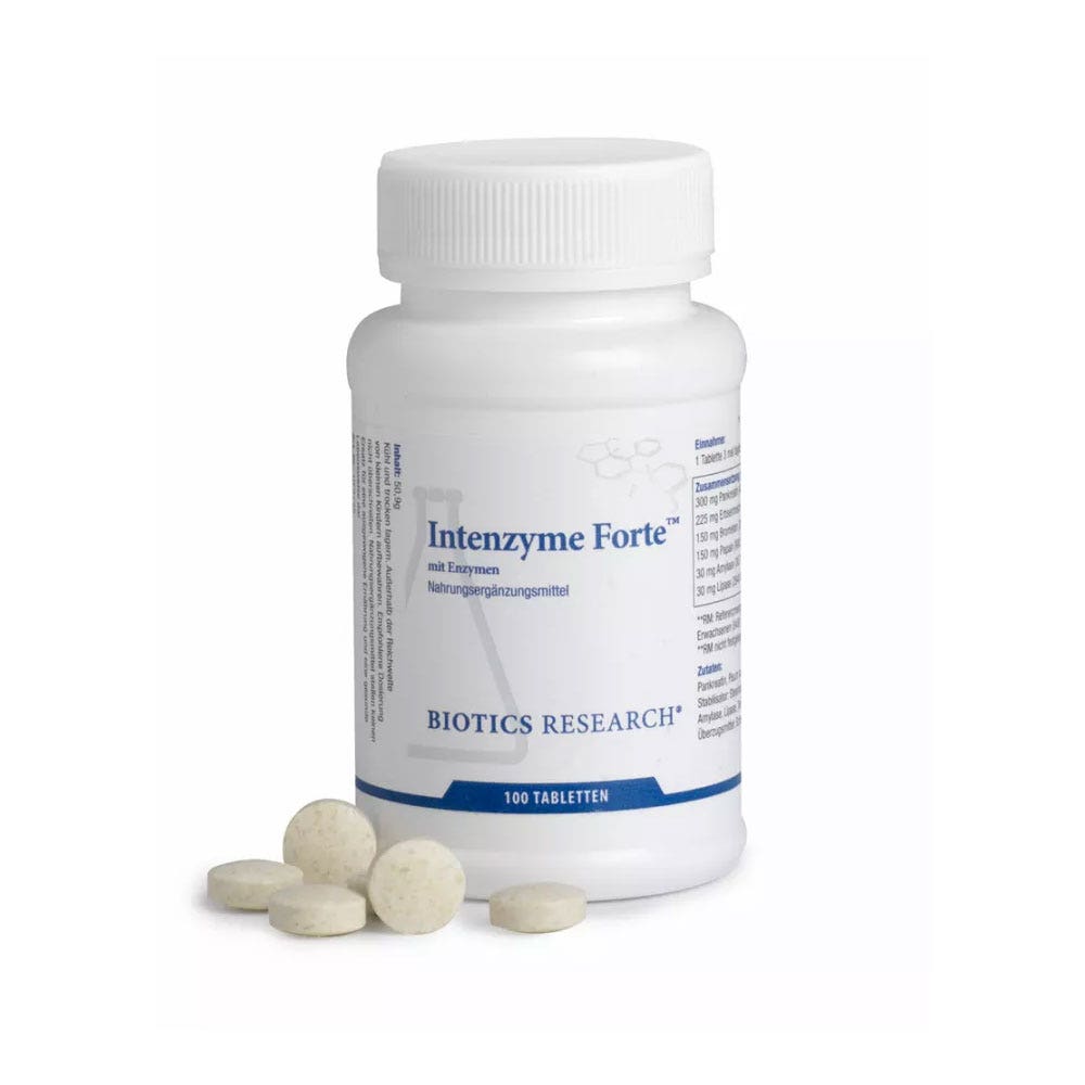 Biotics Research Intenzyme forte 100 compresse