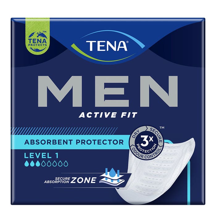 Tena Men Active fit Absorb + Livello di protezione 1 Light x24