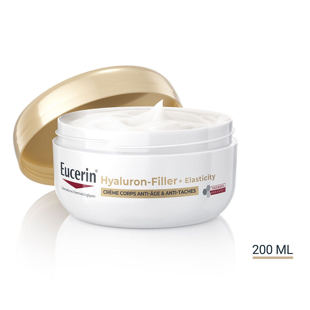 Eucerin Hyaluron-Filler + Elasticity Crema Corpo Anti-Età e Anti-Ebrasione 200 ml