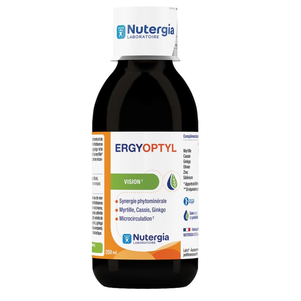 Nutergia Ergyoptyl per la vista 250 ml