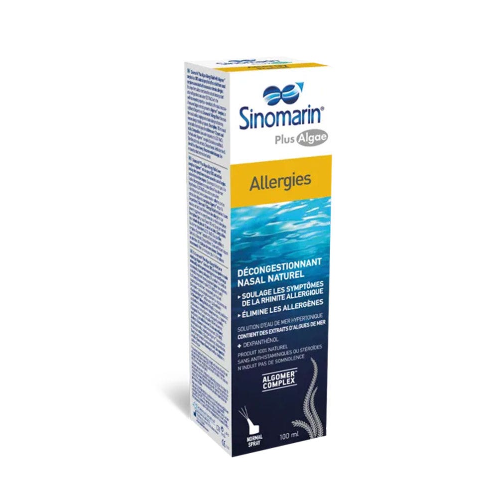 Gifrer Sinomarin Spray Nasale contro le allergie alle alghe Naso chiuso 100ml