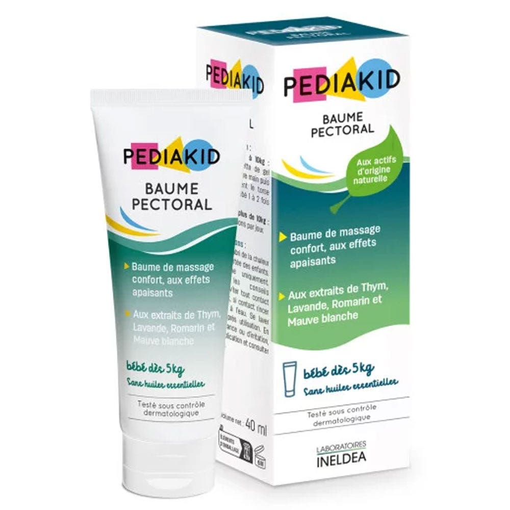 Pediakid Balsamo per il petto 40 ml