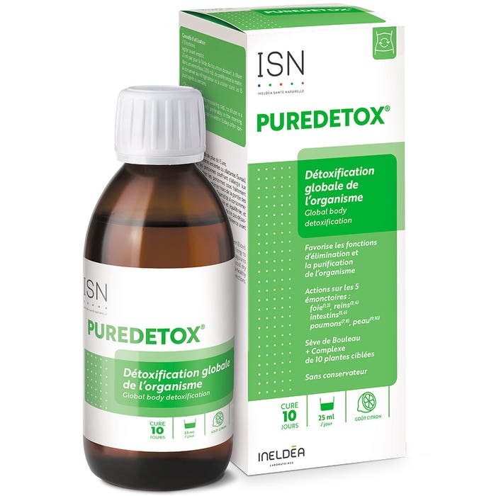 Ineldea Santé Naturelle Puredetox® Disintossicazione totale del corpo 250ml