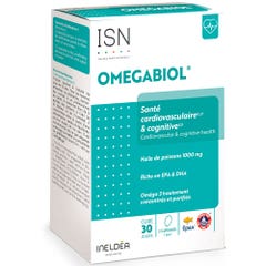 Ineldea Santé Naturelle Omegabiol® Salute cardiovascolare e cognitiva 60 capsule