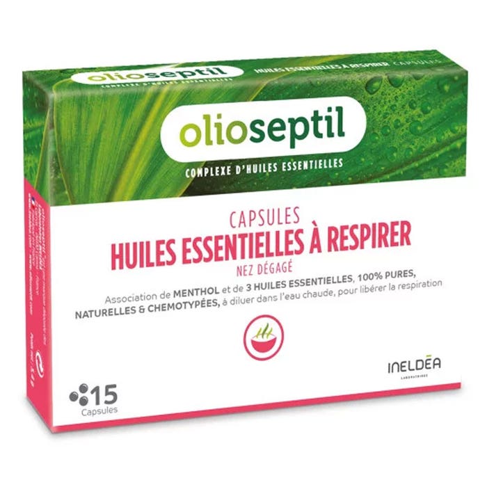 Olioseptil Capsule di oli Essentiel Respire 15 capsule