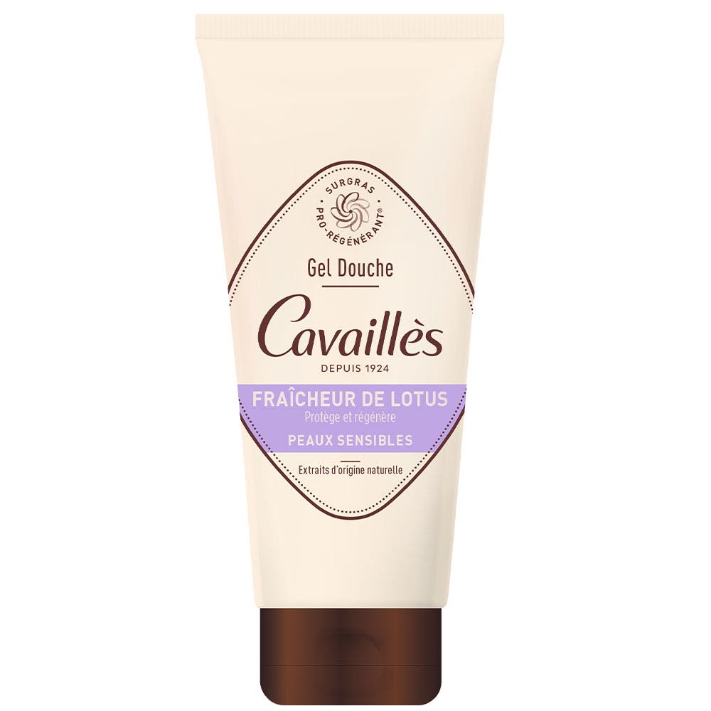 Cavaillès Surgras Actif Gel doccia extra delicato ai fiori di loto 200ml