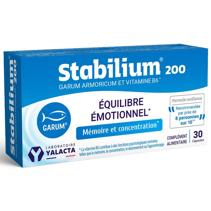Stabilium 200 30 Capsule Yalacta