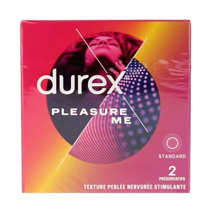 Durex Pleasure Preservativi Texture ultra perlata Ultra 2pz