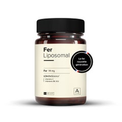A-LAB Ferro liposomiale 14 mg Anti-fatica Immunea Carenza di energia 60 capsule