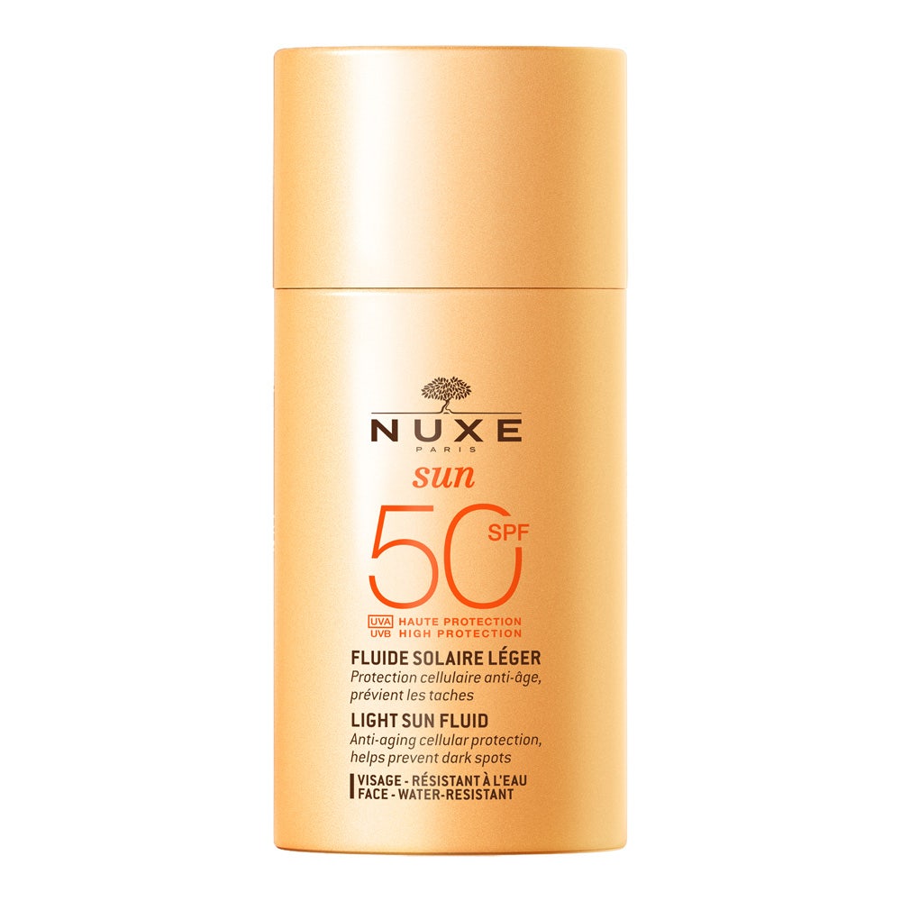 Nuxe Sun Fluido Leggero Alta Protezione SPF50 Pelli normali e miste. 50ml