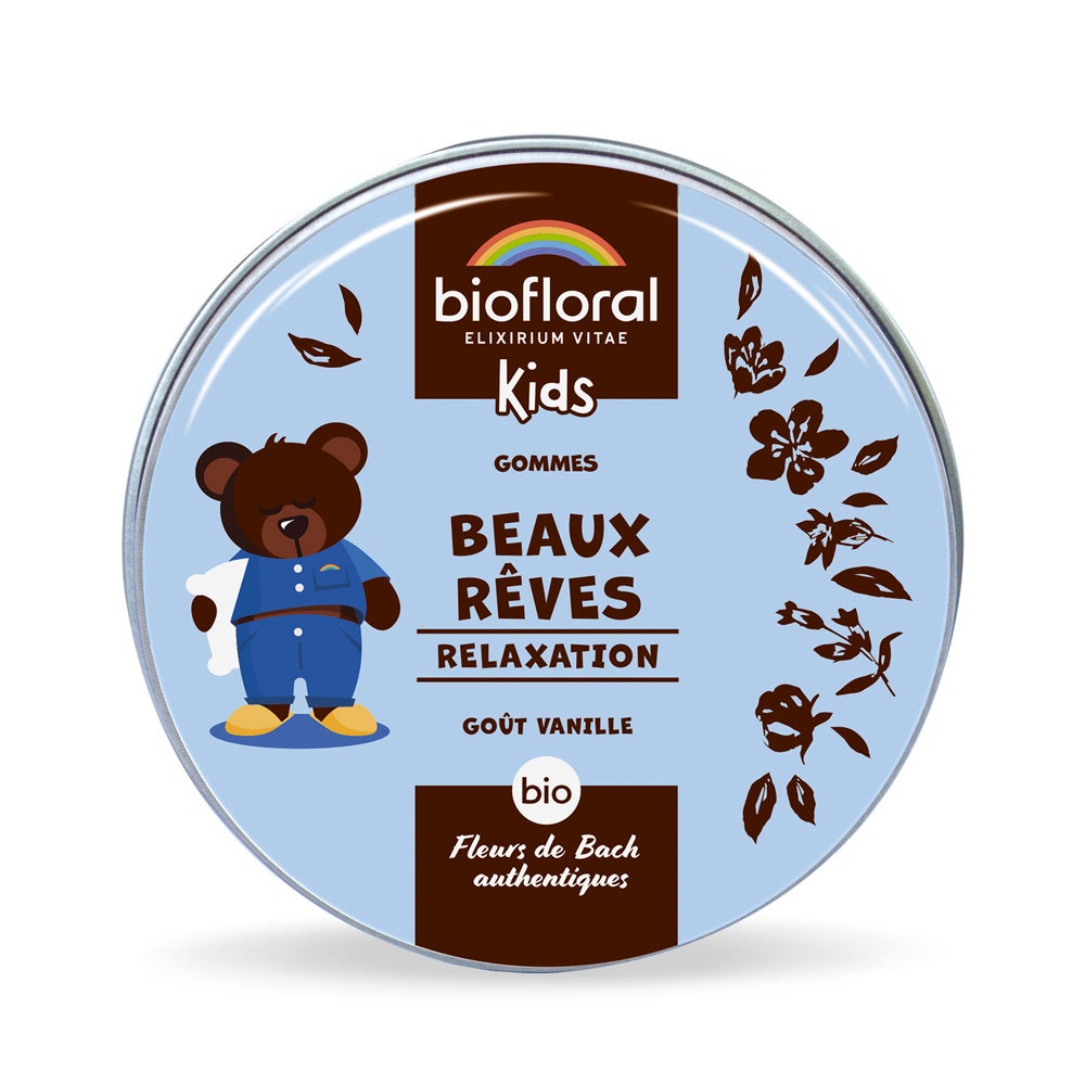Biofloral Kids Beaux Rêves Relax Gummies Bio 45g