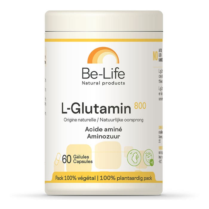 Be-Life L-Glutammina 800 Aminoacido 60 capsule